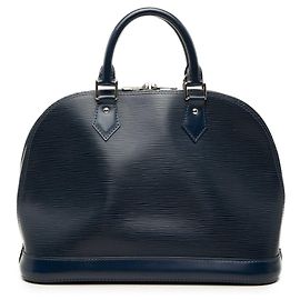 Louis Vuitton Blue Epi Alma PM