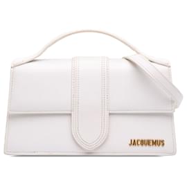 Jacquemus Le Grand Bambino in pelle bianca