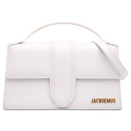 Jacquemus White Leather Le Grand Bambino