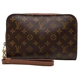Louis Vuitton Brown Monogram Orsay