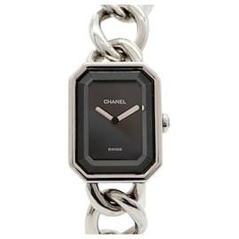 Orologio da donna Chanel Première L Chain H0452 Quadrante Nero