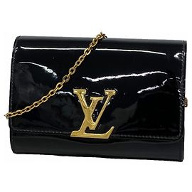 Borsa a tracolla Louis Vuitton Pochette Louise PM Black