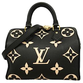 Borsa Louis Vuitton Monogram Empreinte Bicolor Speedy Bandoulière 25