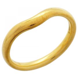 Bague Anneau Courbe Tiffany & Co. en Or Jaune 18K