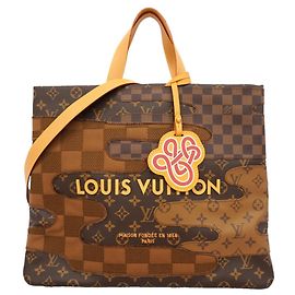 Louis Vuitton Monogram Landscape Shopper Tote MM