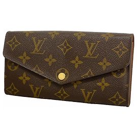 Louis Vuitton Monogram Portefeuille Sarah Long Wallet M60531
