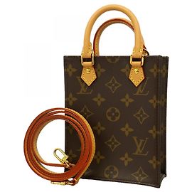 Louis Vuitton Monogram Petite Sac Plat Handtasche