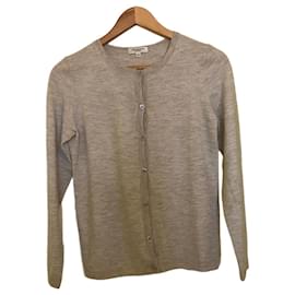 Eric Bompard Kaschmir-Cardigan in Beige