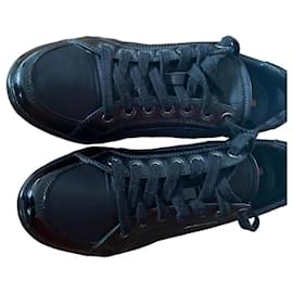 Sneakers Prada in pelle e nylon nero