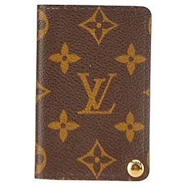 Louis Vuitton Porte Carte Credit Pression Monogram Card Case