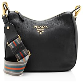 Prada Vitello Phenix Small Messenger