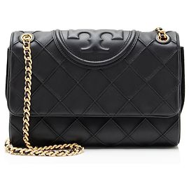 Borsa a spalla Fleming Small in pelle trapuntata Tory Burch