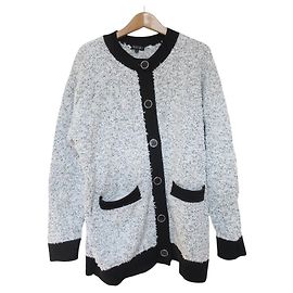 Autre Marque INDIVI Tweed Strick-Cardigan