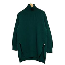 Jil Sander Grobstrick-Pullover mit Stehkragen