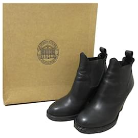 Bottines Chelsea STAR en cuir Acne