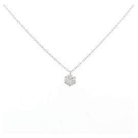 Autre Marque Collana di diamanti Pt900/Pt850