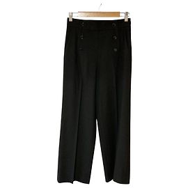 Autre Marque ANAYI Twill-Gebürstete Hose