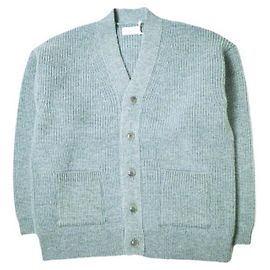 Autre Marque Ernie Palo SHETLAND WOOL RIB MIDDLE CARDIGAN Cárdigan de lana