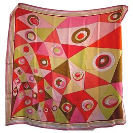 Emilio Pucci Foulard in seta stampato