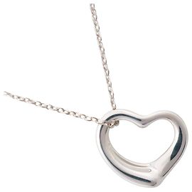 Tiffany & Co Tiffany Open Heart Halskette aus Sterling Silber 925