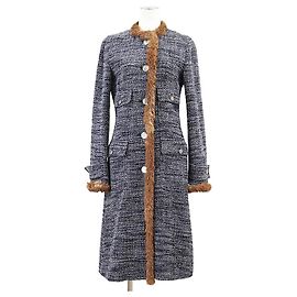 Dolce & Gabbana Dolce&Gabbana langer Mantel aus Alpakawolle