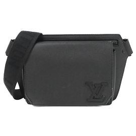 Bolso de hombro Louis Vuitton LV Aerogram Takeoff Sling de piel de becerro