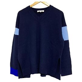 Autre Marque ENFOLD V-Ausschnitt Pullover aus Strick
