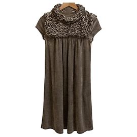 Emporio Armani Samtkleid