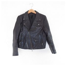 Autre Marque DOMENICO+SAVIO Riders Jacke aus Ziegenleder