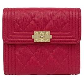 Cartera Chanel Boy de piel caviar
