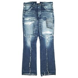 Autre Marque Pantalones de denim PATCHWORK CHANGES REMAKE