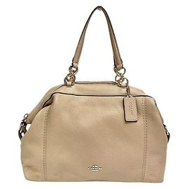 Borsa Coach Lennox in pelle martellata