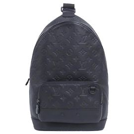 Borsa a tracolla Louis Vuitton Monogram Shadow in pelle di vitello