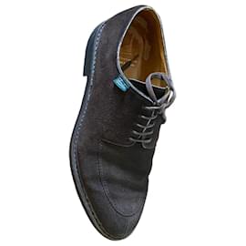 Paraboot Socrate Derby in Camoscio Marrone