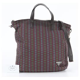 Prada B2052G Bolso de hombro 2-Way de piel / Bolso Tote