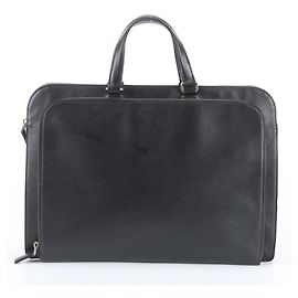 Borsa Tote in pelle Saffiano con logo triangolare Prada