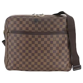 Borsa a tracolla in pelle Louis Vuitton Damier Dorsoduro