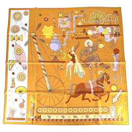 Hermès Hermes Carre 90 TEA FOR TWO Großes Seidentuch