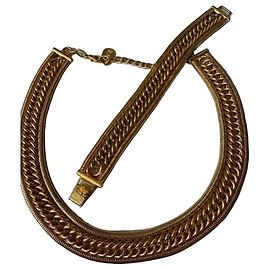 Autre Marque Rena Vian Bracciale a Catena Dorato