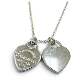 Tiffany & Co. Collana Return to Mini Double Heart Tag