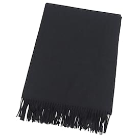 Hermès Sciarpa in cashmere nero Hermes