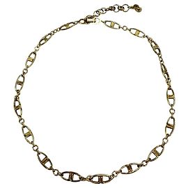 Collana Choker Vintage in Oro Christian Dior