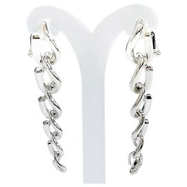 Tiffany & Co Orecchini a lobo Tiffany Forge Drop Link in argento