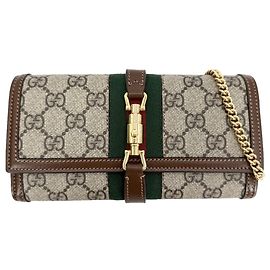 Portafoglio a Spalla con Catena Gucci
