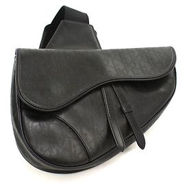 Borsa a tracolla Christian Dior nera