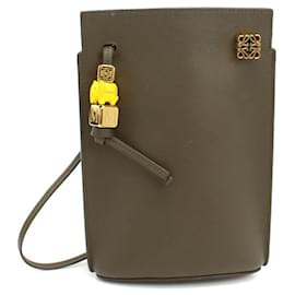 Borsa a tracolla Loewe in vitello kaki