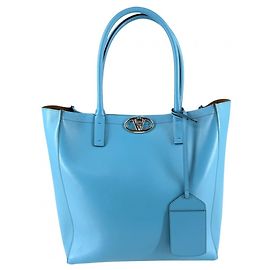 Bolso Tote Valentino Garavani de piel azul