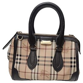 Borsa a mano Burberry Haymarket Check Speedy