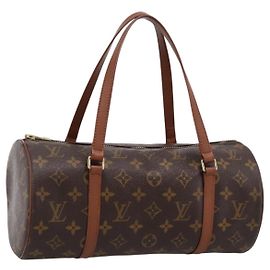 Borsa a mano LOUIS VUITTON Monogram Papillon 30 M51365 LV Auth ka5938A