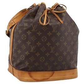 LOUIS VUITTON Borsa a tracolla Monogram Noe M42224 LV Auth 199141